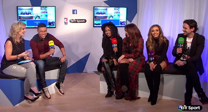 Video: Arsenal’s Alex Oxlade-Chamberlain tries to chat up Little Mix on-air