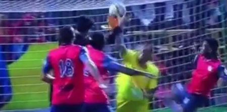 Video: Colombian player pays homage to Diego Maradona with blatant handball goal