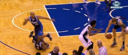 Vine: Rajon Rondo took a nasty knee to the head from a team-mate yesterday