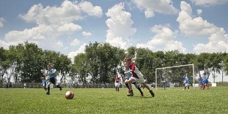 PIC: Dublin football club has an interesting way to motivate its U12’s for a cup game