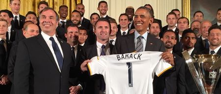 Barack Obama told Robbie Keane something very complimentary about Ireland at the White House yesterday