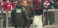 Video: Pep Guardiola argues with 4th official, then immediately celebrates with him