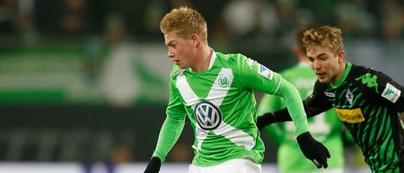 Reports from Germany that Manchester City have paid a mint for Kevin de Bruyne