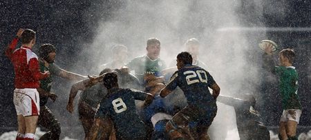 Gallery: Ireland U20s beat Italy in the snowy, muddy, freezing Alps