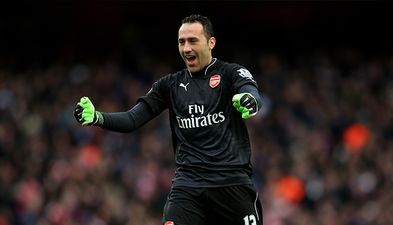 Vine: Arsenal lost the game but David Ospina did pull off an incredible double-save