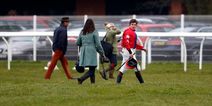 Sire De Grugy fails to finish on Newbury return