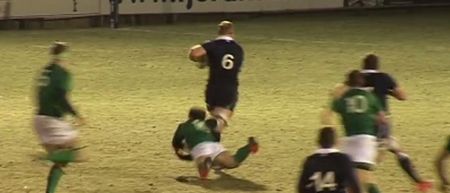 Video: One Irish rugby team were beaten at the weekend and it took a cracking try to do it