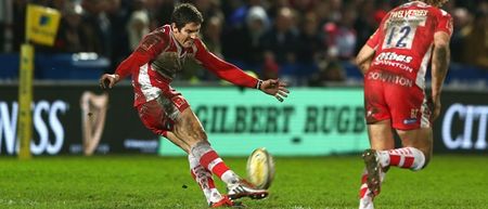 Pic: James Hook was trolled by his Gloucester team-mates after England’s win over Wales