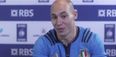 Video: Sergio Parisse pays huge compliment to Jamie Heaslip and reveals he’s a pop punk fan