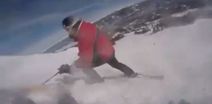 Video: This incredibly awkward snow sports crash makes us thankful that GoPros exist