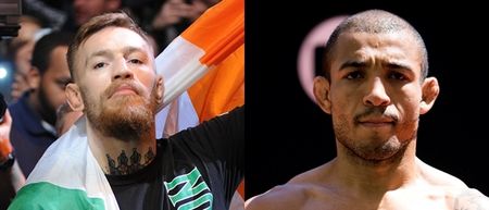 Conor McGregor briefly moved to a slight favourite over Jose Aldo today