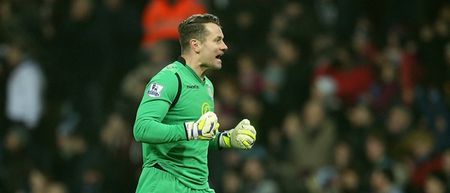 Vine: Shay Given pulls off world-class save as Aston Villa outfox Foxes