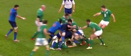 Video: Sean O’Brien bulldozed not one, but two, Frenchmen last night