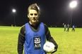 Video: David Bentley pinged over a beaut of a point off the outside of his boot in the warm-ups last night