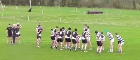 Video: Roscrea schools team scores cheeky try after lineout dance routine