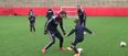 Video: Sunderland players schooled by their under-8 team in training match