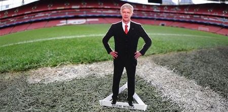 Twitter cracks wise over ridiculous cardboard Arsene Wenger cut out