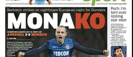 PICS: Newspapers’ backpages are the latest to twist the knife on Arsenal’s defeat