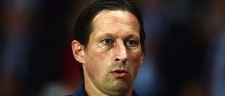 Video: Leverkusen coach Roger Schmidt is one brave man, faces down a furious Diego Simeone