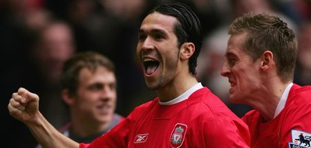 Video: Liverpool cult hero Luis Garcia has been moshing with fans in Dublin