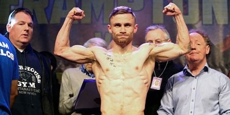 You’ll never guess who Carl Frampton’s Irish sporting hero is