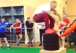 VIDEO: Kerry’s Barry John Keane shows off his insane box jump ability