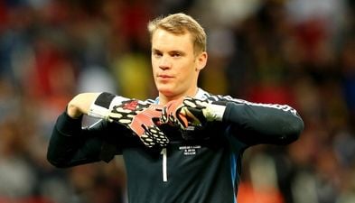 Manuel Neuer’s passing stats from last night’s game are just ridiculous