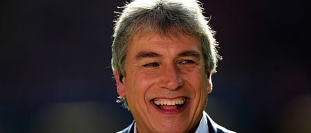 PIC: You simply have to see what John Inverdale is trying to pull off as a scarf today.