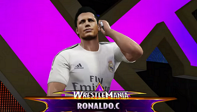 Video: Cristiano Ronaldo takes on The Rock in strangely brilliant WWE simulation