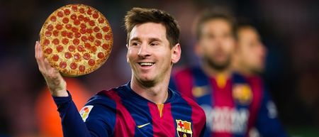 Lionel Messi’s pizza addiction was to blame for last season’s poor form according to Barcelona legend