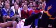 VINE: Houston player aims low blow with his shoe at LeBron James