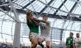 PIC: Proof that Robbie Henshaw was indeed good in the air when playing Gaelic Football