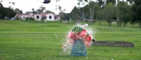 VIDEO: This long drive trick shot video has blown our minds into smithereens