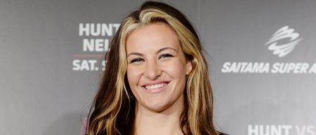 VIDEO: 135lb Miesha Tate shows technique trumps power as she puts RNC on musclebound fan