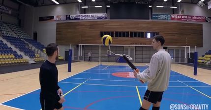 Video: These volleyball trick shots are incredibly impressive