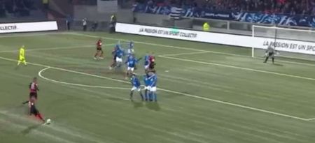 WATCH: 92nd minute cup game-winning free kick golazo in France