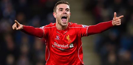 Vine: Jordan Henderson pulls off absolutely exquisite rabona assist for Liverpool