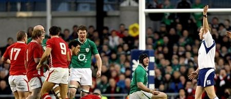 Stephen Ferris confirms to us that he is not happy about Wayne Barnes getting the Ireland v Wales game