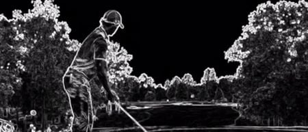 Video: Infrared footage of Rory McIlroy driving off the tee is very cool indeed