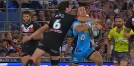 Video: Rugby League player almost decapitates opponent with ludicrous clothesline tackle