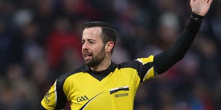 GAA U-turn sees referee banned from wearing equality wristband