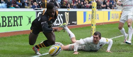 Video: Christian Wade shows you how to score a stunning solo try