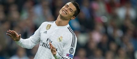 Spanish television show puts together 90-second highlights package of pissed off Ronaldo