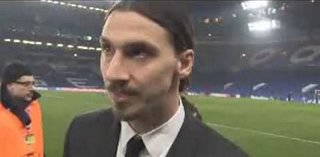 Vine: Zlatan Ibrahimovic gives epic response to red card against Chelsea