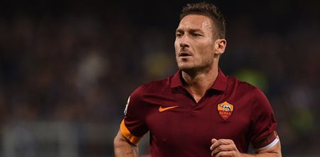 Francesco Totti dropped from Roma squad after less than complimentary comments about manager