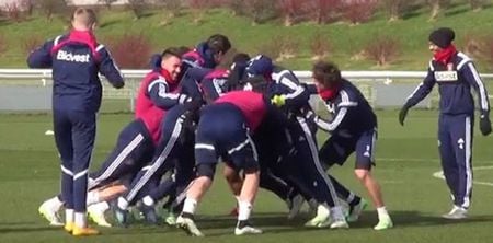 Video: It looks like Sunderland FC have been hit by Six Nations fever