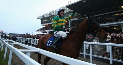 Pics: AP McCoy waves goodbye to Cheltenham for the final time before retirement