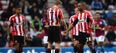 WATCH: Sunderland fans restrained from bench and stadium empties as Villa run riot