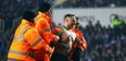 Video: Reading pitch invader goes flipping crazy during FA Cup semi-final