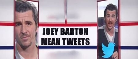 VIDEO: Joey Barton has joined the “reading mean tweets” phenomenon … there’s a lot of them